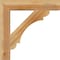 Ekena Millwork Olympic Block Rough Sawn Bracket, Western Red Cedar, 4"W x 24"D x 24"H BKT04X24X24OLY05RWR - alternate 4